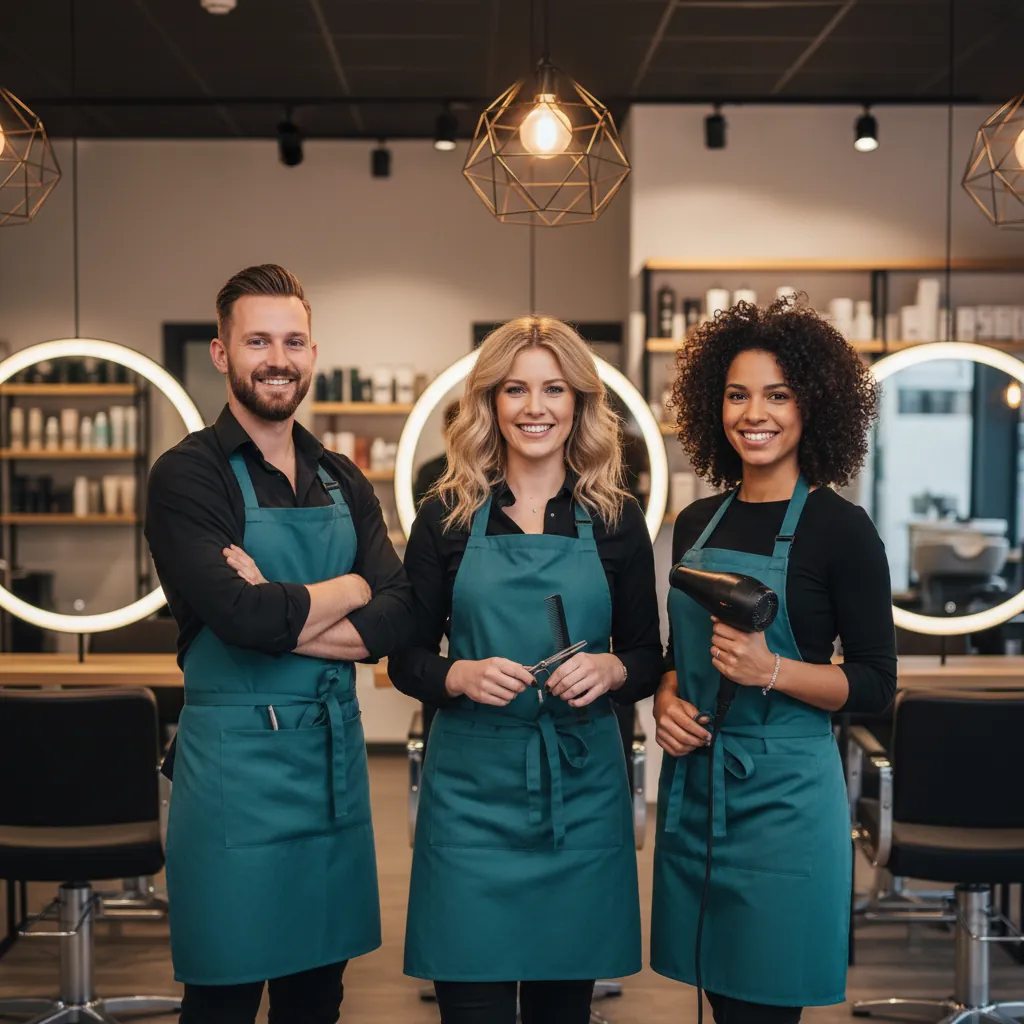Het team van Cuts & Colours Rokkeveen
